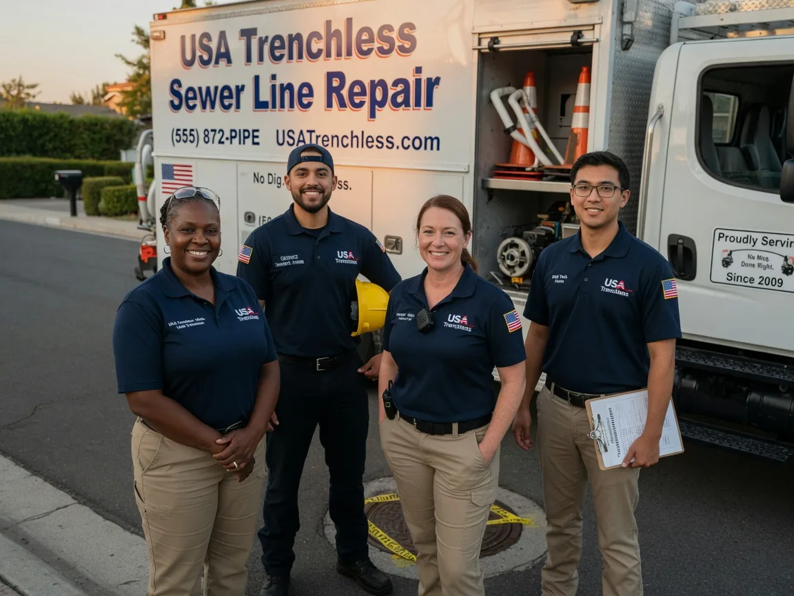Sewer Line Repair company in Rea, MO